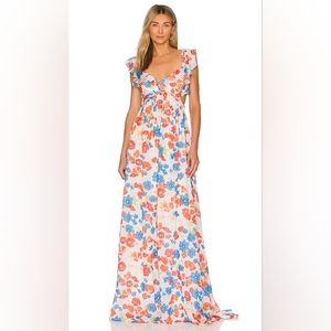 Sau Lee Ellery Maxi Dress